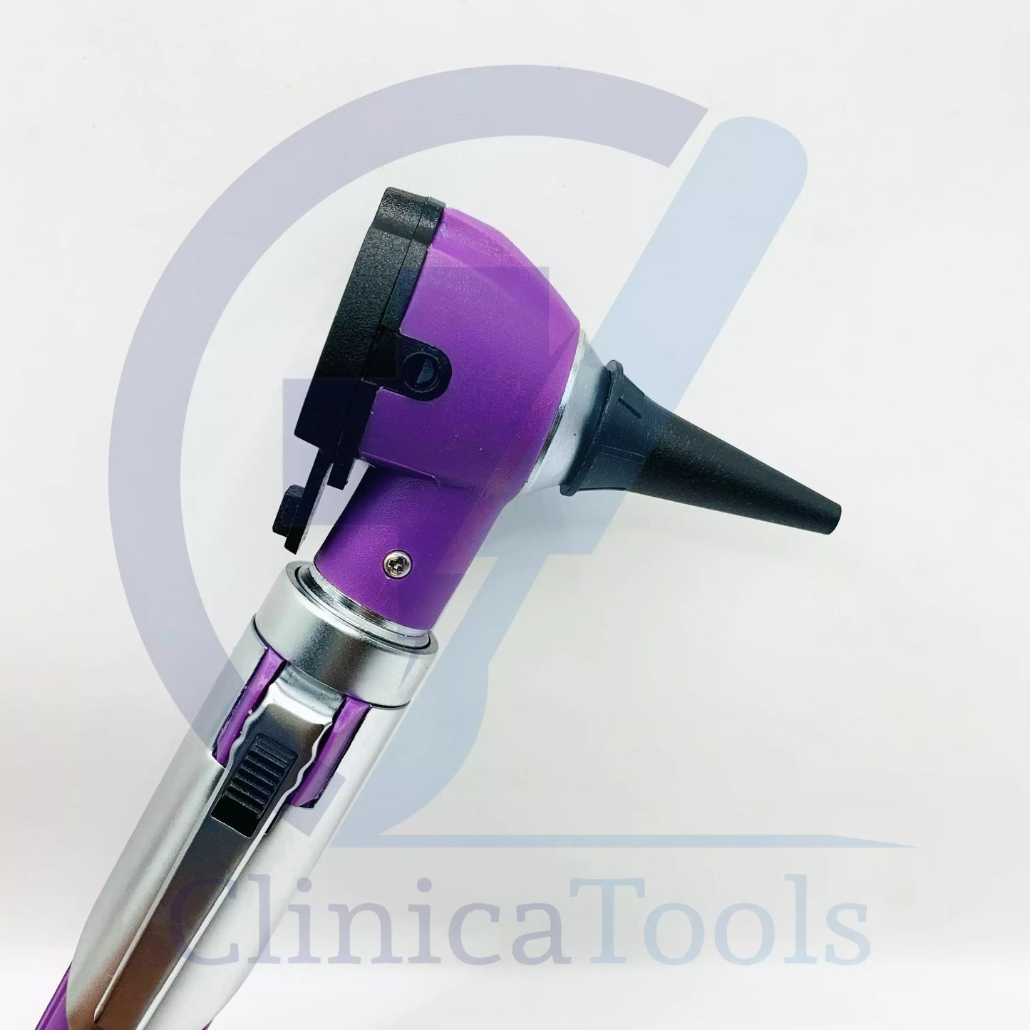 Mini Otoscope – Bundle of 2 | Fiber Optic Ear Examination Kit with 10 Cannulas & Carry Pouch | Diagnostic Earscope for Doctors, Medical Students, ENT Specialists & Veterinary Use