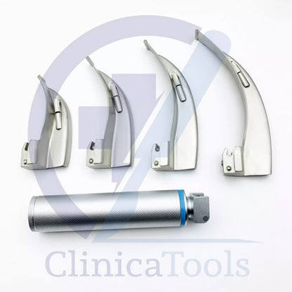 ENT diagnostic laryngoscope set for hospital use