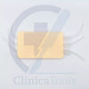 Medical training pad for injection practice with skin-like texture