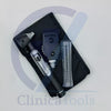Mini medical diagnostic tools – otoscope and ophthalmoscope close-up