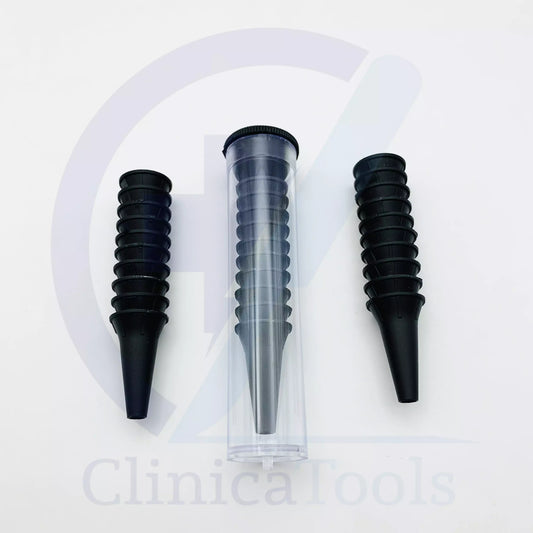 Otoscope Ear Cannula Tips – Set of 10 Disposable Specula