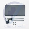 Portable dermatoscope kit with 10x magnifying lens and measuring guide