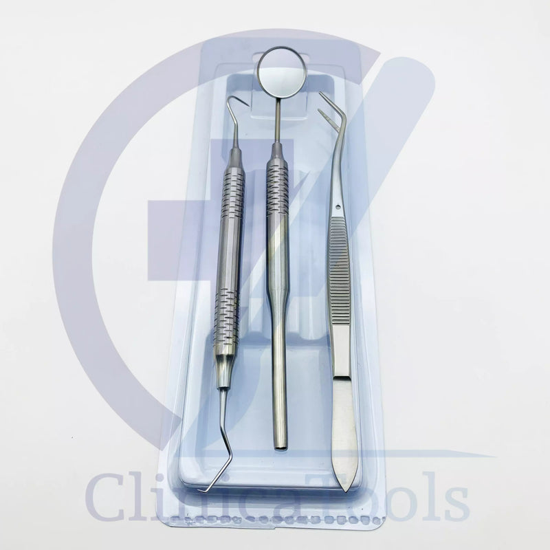 3-Piece Dental Examination Set