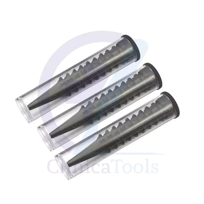 Ear Cannula for Otoscope 10Pcs – Adult & Child Replacement Specula Tips 2.5mm & 4mm – Disposable Nozzles for Fiber Optic Mini Otoscope Ear Scope